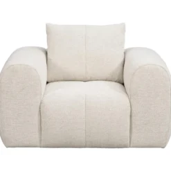 Draaifauteuil Juliette - stof Artico - beige