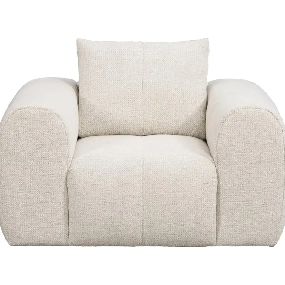 Draaifauteuil Juliette - stof Artico - beige