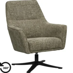 Draaifauteuil Nilesto - taupe