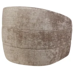 Draaifauteuil Taupe - 82x85x77cm - Yara