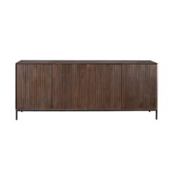 Dressoir Bruin Hout - 210x45x85cm - Madison
