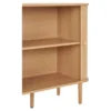 Dressoir Naturel - 140x40x79cm - 2 Deurs - Nikko