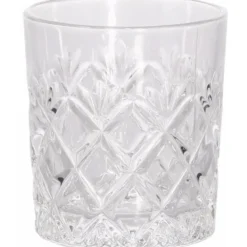 Drinkglazen - 6 stuks - glas - transparant - 230 ml