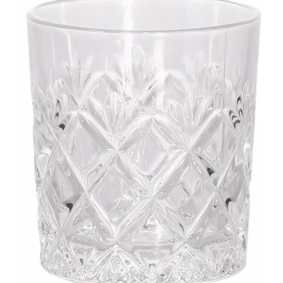 Drinkglazen - 6 stuks - glas - transparant - 230 ml