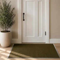 Droogloopmat Twister 90x150cm teak