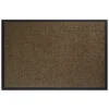 Droogloopmat Twister 40x60cm teak bruin