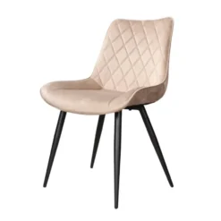 DS4U - Benito 3.0 eetkamerstoel velours - champagne