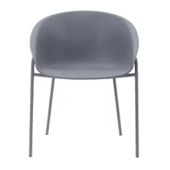 DS4U - Ella kunststof tuinstoel - grijs