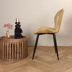 DS4U - Giulia eetkamerstoel velvet goud