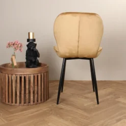 DS4U - Giulia eetkamerstoel velvet goud