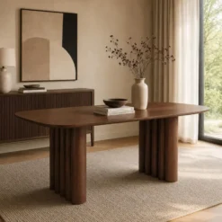 DS4U - Kiro eettafel 200 cm - walnoot fineer