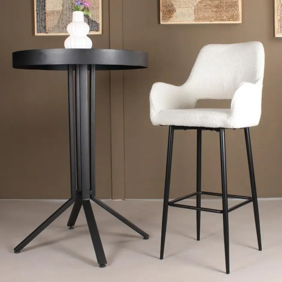 DS4U - Lenon barkruk boucle 2.0 - 75 cm - ivoor