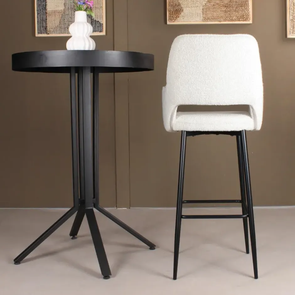 DS4U - Lenon barkruk boucle 2.0 - 75 cm - ivoor