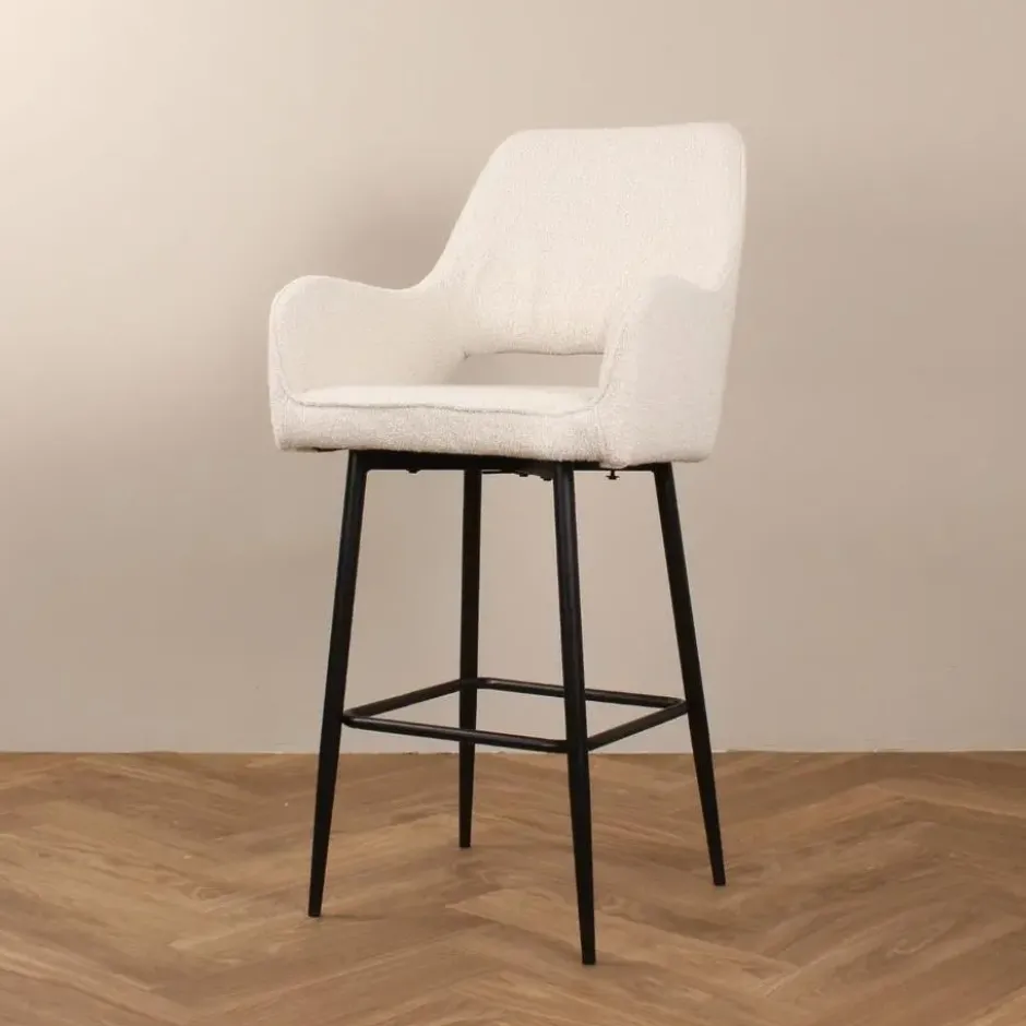 DS4U - Lenon barkruk boucle 2.0 - 65 cm - ivoor