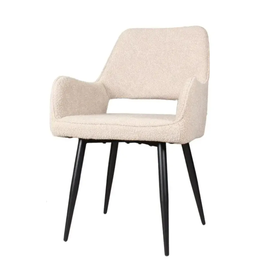 DS4U - Lenon eetkamerstoel boucle 2.0 - beige