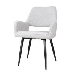 DS4U - Lenon eetkamerstoel boucle 2.0 - grijs