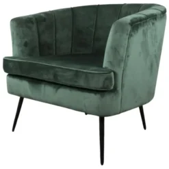DS4U - Norah fauteuil velvet donkergroen
