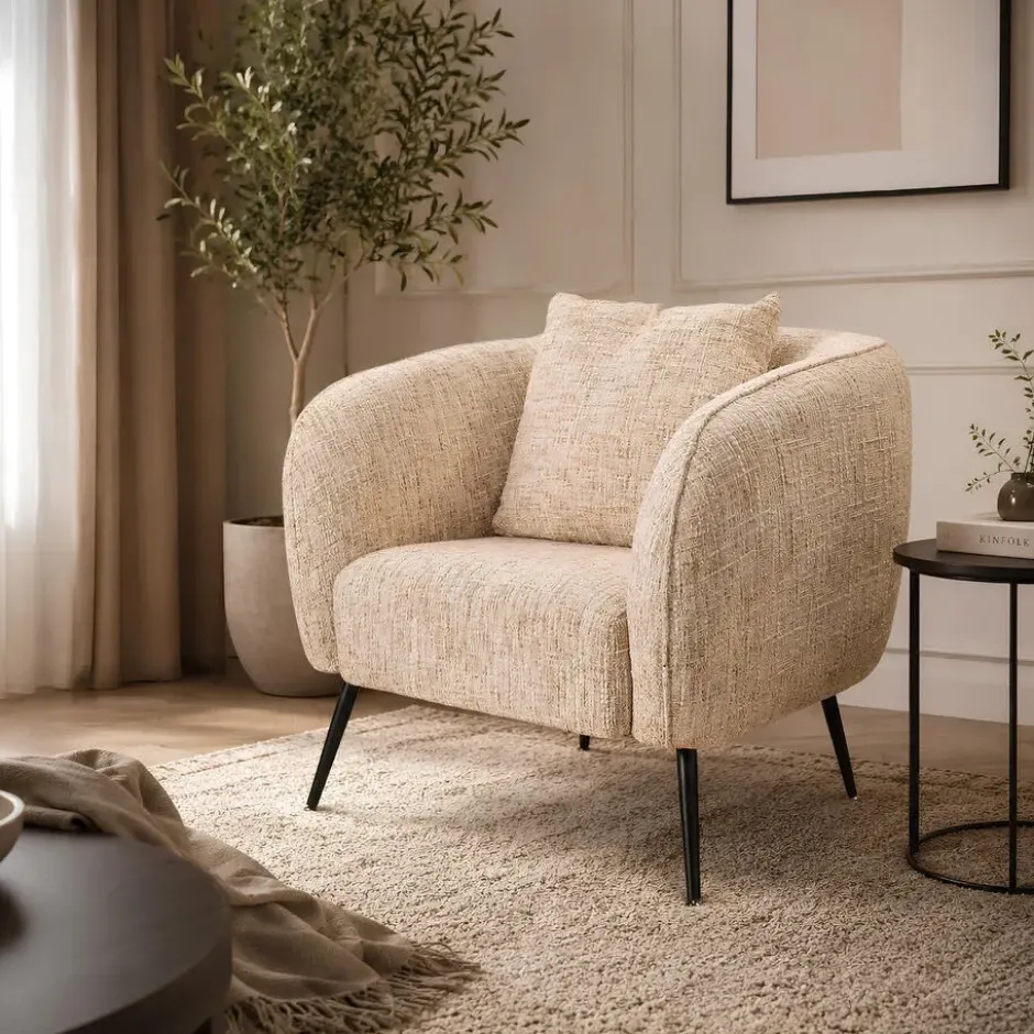 DS4U - Olan fauteuil - lichtbruin