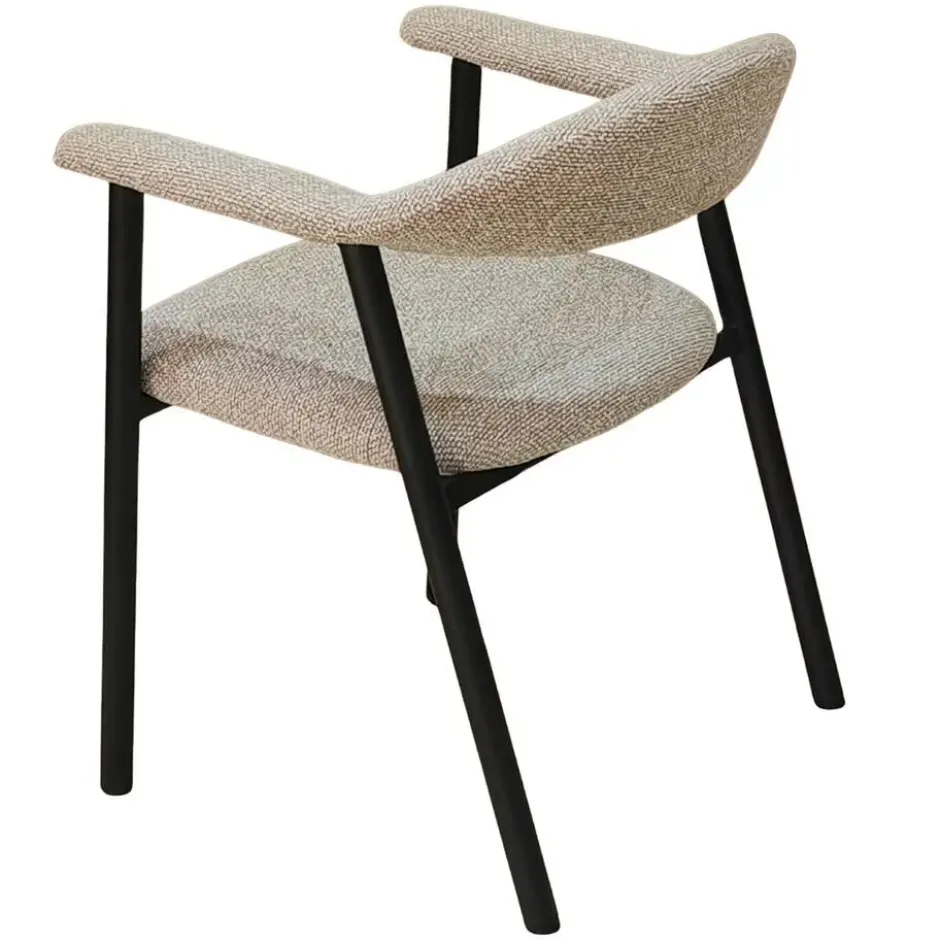 DS4U - Quinn basic eetkamerstoel - zwart