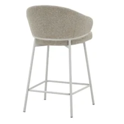 DS4U - Sofia barkruk 65 cm - champagne met beige poot