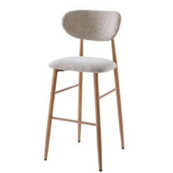 DS4U - Sumi barkruk 75 cm beige - naturel poot
