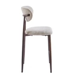 DS4U - Sumi barkruk 65 cm beige - walnoot poot