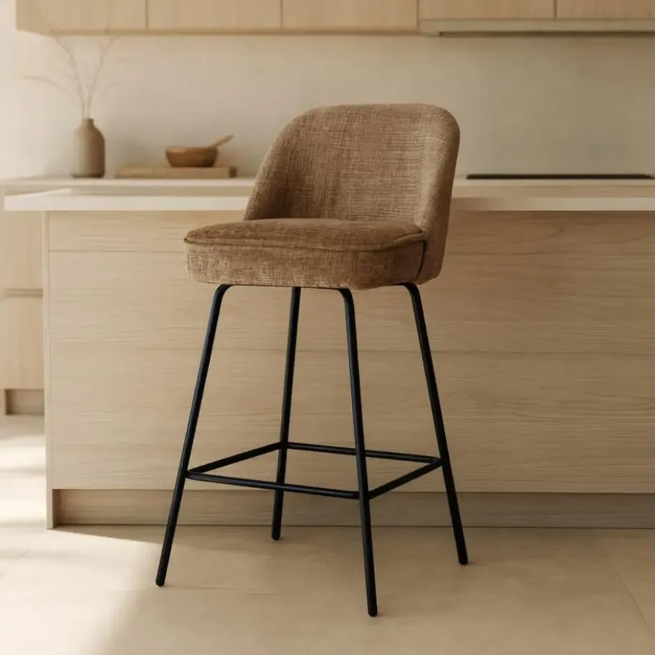 DS4U - Vida barkruk 67 cm - roestbruin