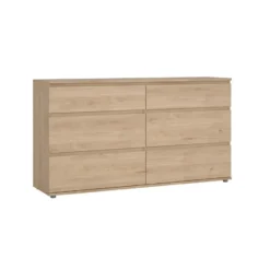 Dubbele Ladekast Naturel - 150x40x85cm - Nova