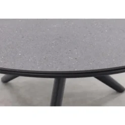 Dublin ronde tuintafel Ø120 cm. - Antraciet
