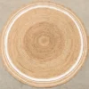 Dutch Lifestyle - Jute - Vloerkleed - 150x150 cm - Beige