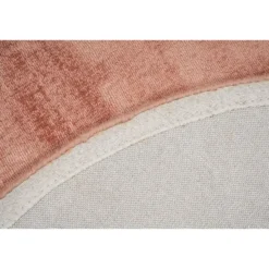 Dutch Lifestyle - Viscose - Vloerkleed - 195cm rond - Rood