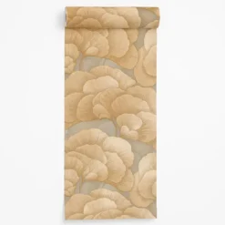 Dutch Wallcoverings Vliesbehang Renaissance blossom - gold - 10,05m x 53cm