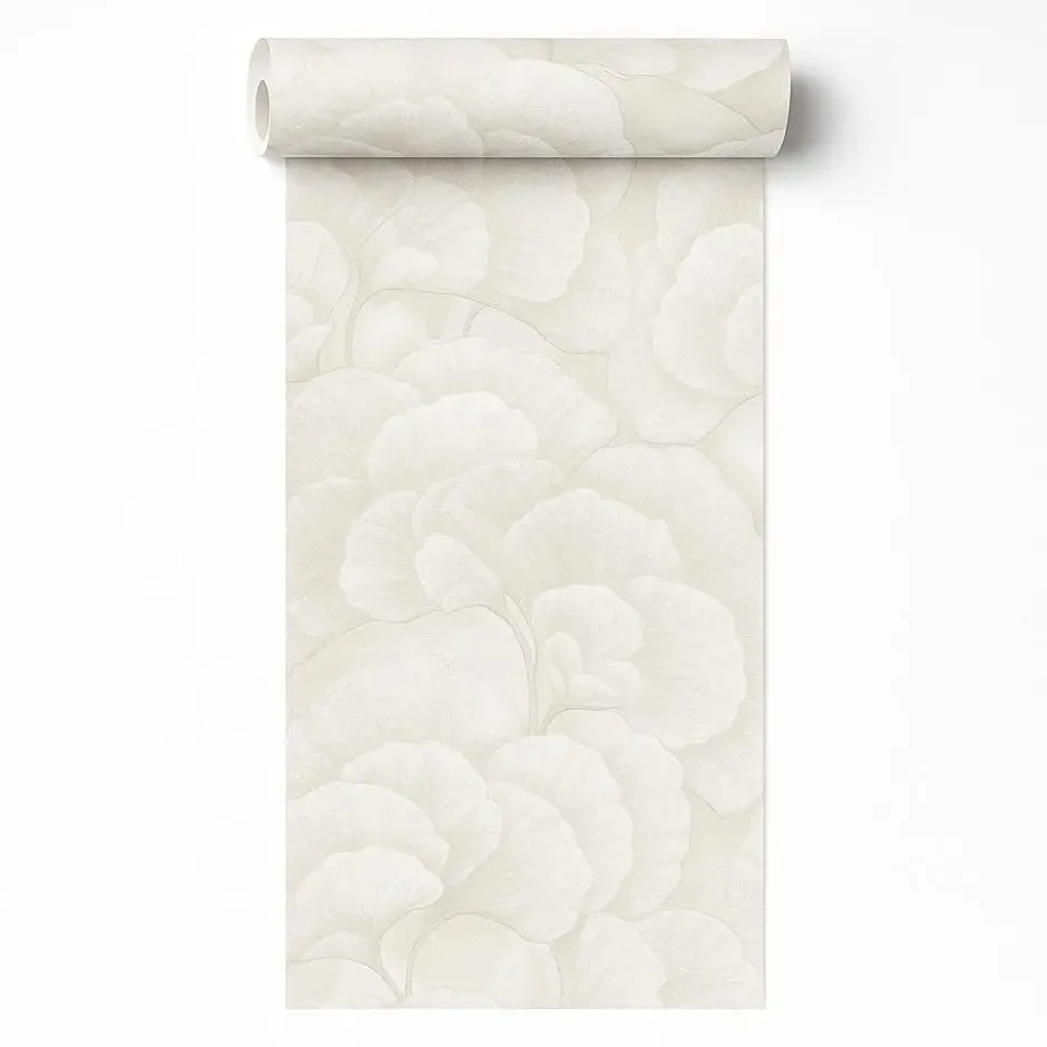 Dutch Wallcoverings Vliesbehang Renaissance blossom - wit - 10,05m x 53cm
