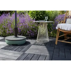 EDA Parasolvoet vulbaar - groen - 20L / 30 kg
