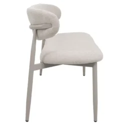 Eetkamerbank Beige/Beige - 160x55x77cm - Alexia