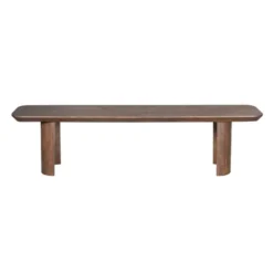 Eetkamerbank Bruin Hout - 220x38x45cm - Maré