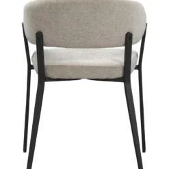 Eetkamerstoel Liv - stof - beige