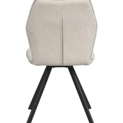 Eetkamerstoel Raffy - stof - beige