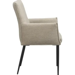 Eetkamerstoel Teun - stof Monza - beige