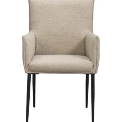 Eetkamerstoel Teun - stof Monza - beige