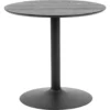 Eetkamertafel Ivano - zwart - 75xØ80 cm