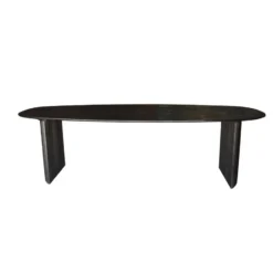 Eettafel Deens Ovaal 300cm - Zwart Mangohout - Feline