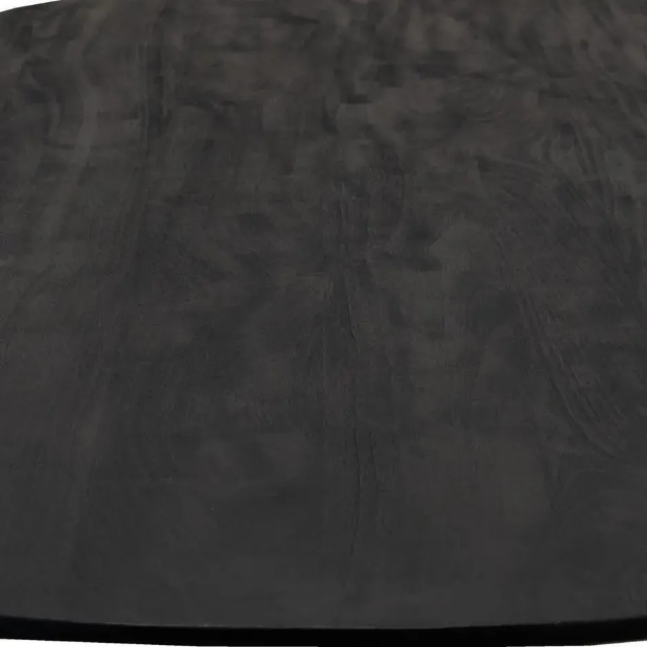 Eettafel Deens Ovaal 300cm - Zwart Mangohout - Feline