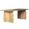 Eettafel Deens Ovaal - Naturel Hout - 240x100x76cm - Dalarna