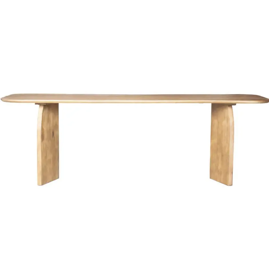 Eettafel Deens Ovaal - Naturel Hout - 240x100x76cm - Dalarna