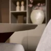 Eettafel Deens Ovaal Zandkleur Hout - 200x100x76cm - Madison
