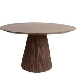 Eettafel Donkerbruin Mangohout - 130x130x76cm - Salvador