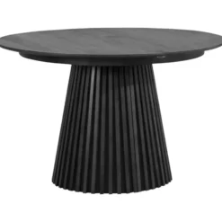 Eettafel Irene - zwart - uitschuifbaar