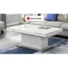 Eettafel LAURIA - 120 cm 180 cmx75 cm - Wit Hout paneel