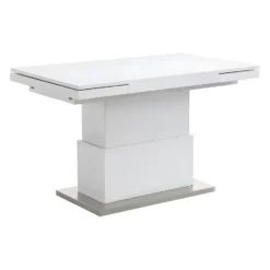 Eettafel LAURIA - 120 cm 180 cmx75 cm - Wit Hout paneel